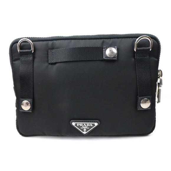 Prada Black Pouch Nylon - Picture 1 of 8